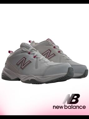 New Balance 608v4 White Pink Cross Training Shoes Women’s Size 10 NWT